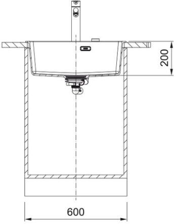 Мойка Franke MRG 610-54, черный