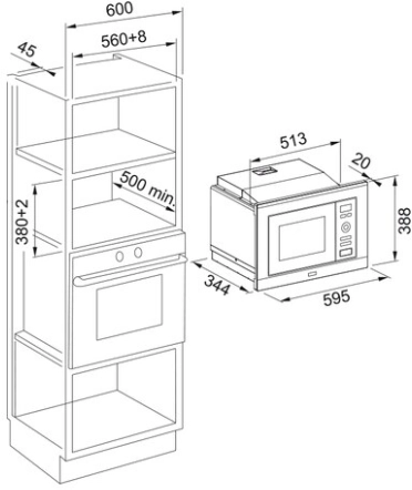 Микроволновая печь Franke FMW 20 SMP G XS