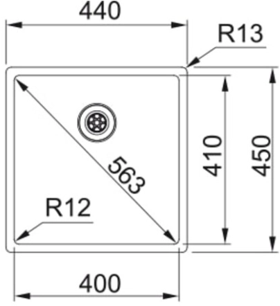 Мойка Franke BXX 210/110–40