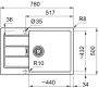 Мойка Franke S2D 611-78 XL/500, белый