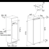 Встраиваемый морозильный шкаф FSDF 330 NF NE F