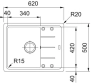 Мойка Franke BFG 611C, сахара