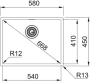 Мойка Franke BXX 210/110-54