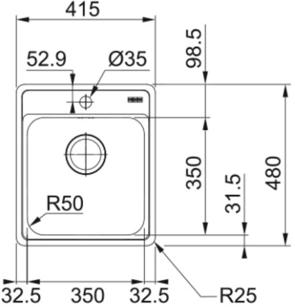 Мойка Franke BCX 610-42 TL