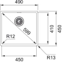 Мойка Franke BXX 210/110-45