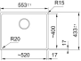 Мойка Franke MRG 110-52, сахара