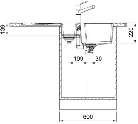 Мойка Franke UBG 651-100 , белый