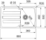 Мойка Franke AZG 611-86, белый