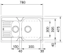 Мойка Franke EFN 651-78, нержавеющая сталь