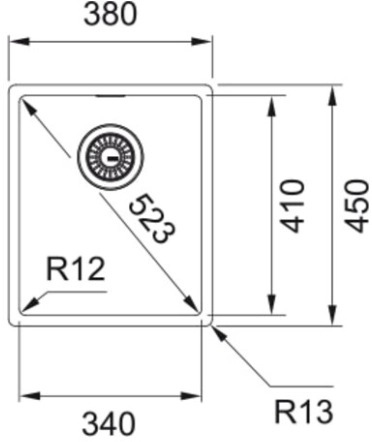 Мойка Franke BXX 210/110–34