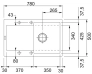 Мойка Franke MRG 611, миндаль