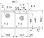 Мойка Franke UBG 620-43-33 черный матовый