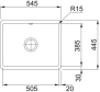 Мойка Franke KBK 110-50, жемчужно-серый