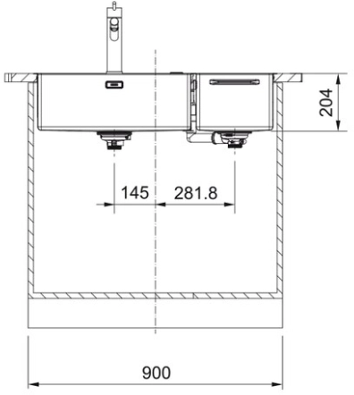 Мойка Franke BWX 220-54-27 TL