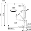 Смеситель Franke Atlas Neo Nozzle Window Side HP SS