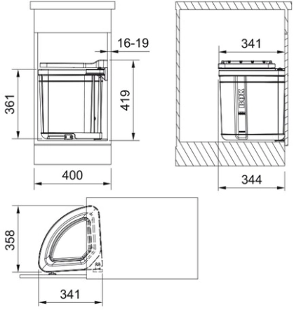 Сортер Franke Pivot 30