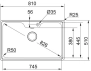 Мойка Franke BCX 610-81 TL