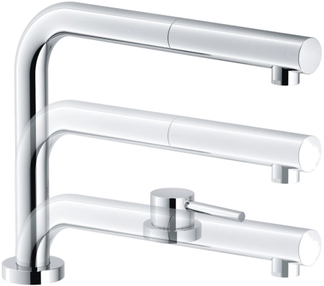 Смеситель Franke Active Window Pull-Out, хром