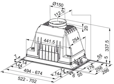 Вытяжка Franke BOX FBI 525 PLUS