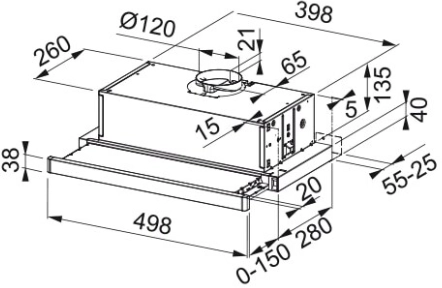 Вытяжка Franke FTC 532L GR/XS