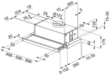 Вытяжка Franke FTC 632L WH