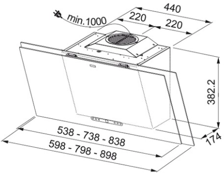 Вытяжка Franke FMA 2.0 607 BK